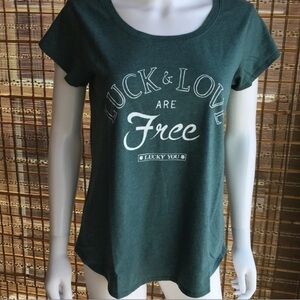 Lucky Brand - ‘Luck & Love’ Short Sleeve Tee SZ: S,L,XXL NWT. Firm! No Offers!